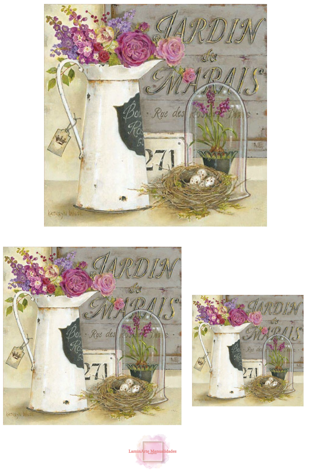 Papel Decorado para Decoupage PAPFLO 191