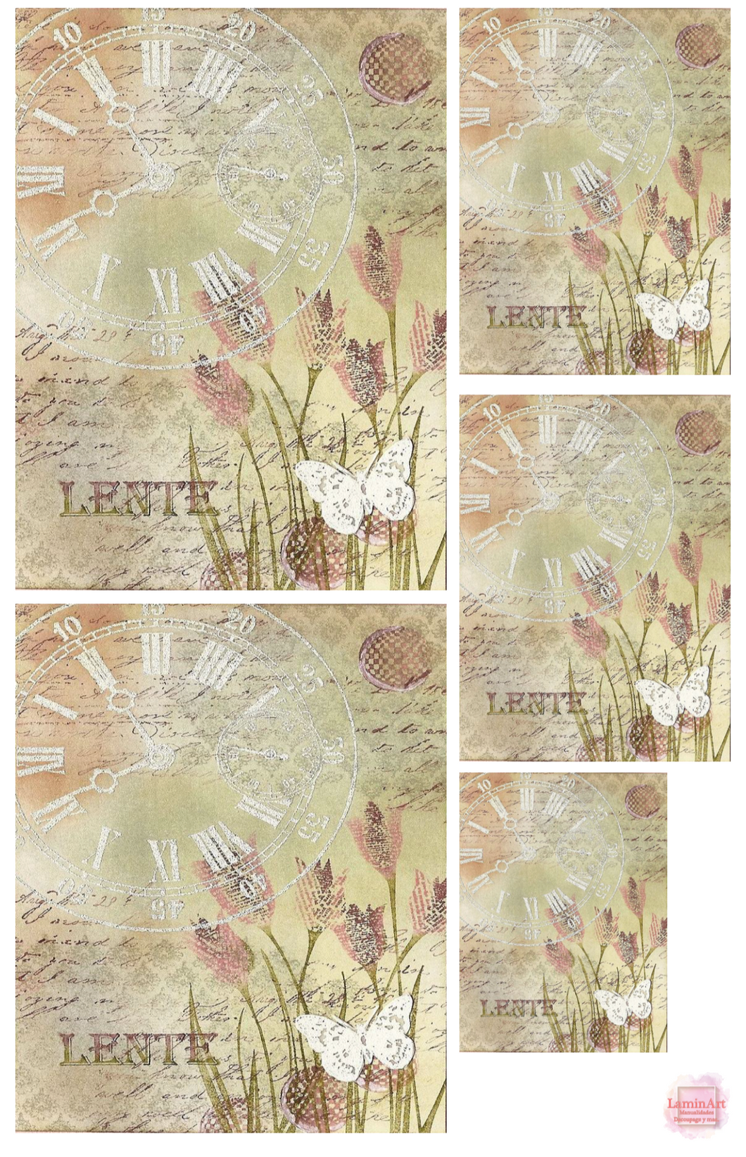 Papel Decorado para Decoupage PAPVIN 221