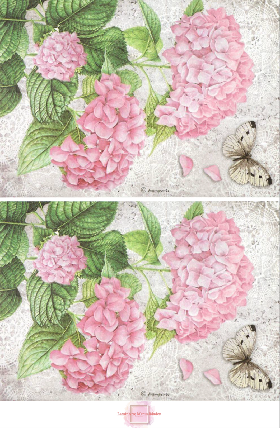 Papel Decorado para Decoupage PAPFLO 226