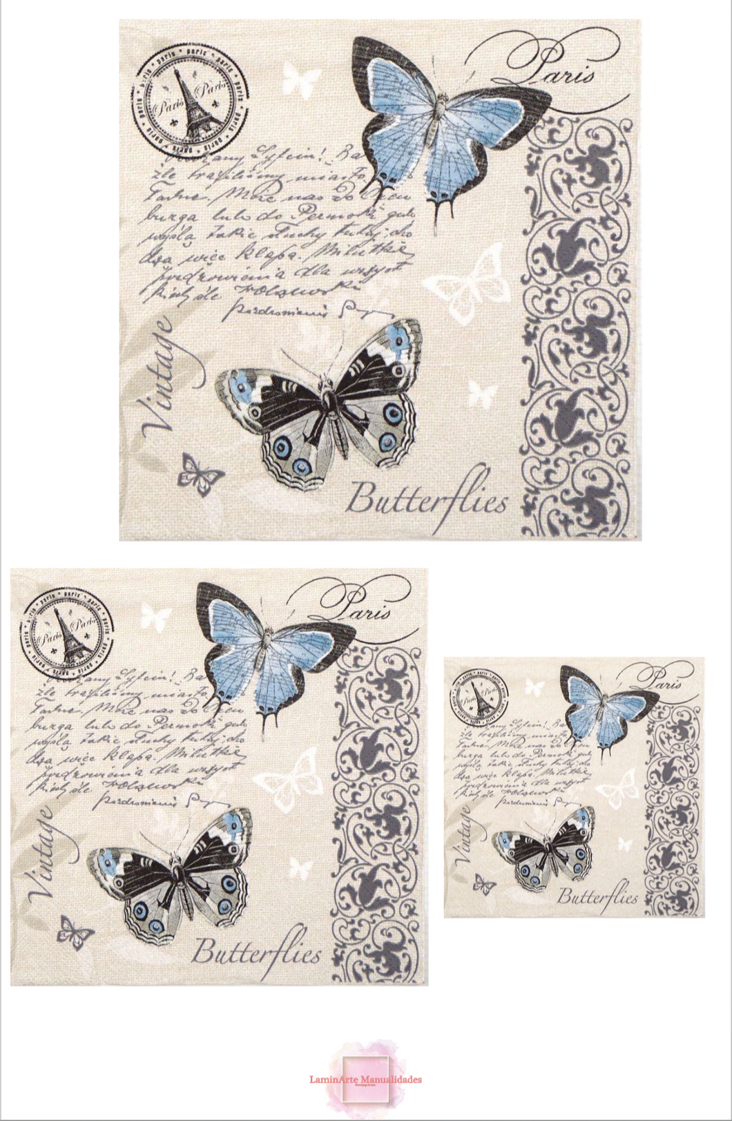 Papel Decorado para Decoupage PAPVIN 272