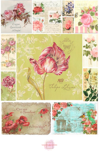 Papel Decorado para Decoupage PAPTEX 070