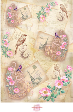 Papel Decorado para Decoupage PAPTEX 072