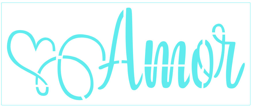 STENCIL 12X29 SAN 183 STTEMP