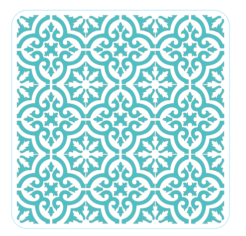 Stencil decorativo para Manualidades y decoración 20X20 TEXTURA 120