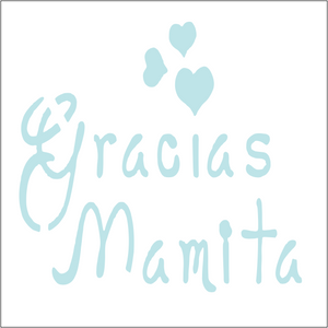 Stencil decorativo para Manualidades y decoración 20x20 MAMA 176