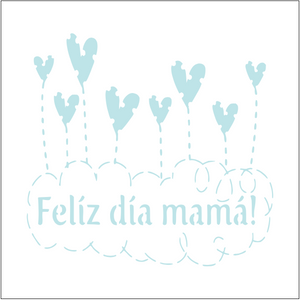 Stencil decorativo para Manualidades y decoración 20x20 MAMA 186