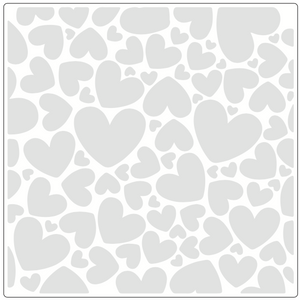 Stencil decorativo para Manualidades y decoracion 20X20 SAN VALENTIN 384