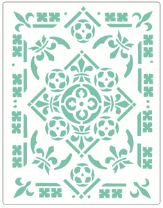 Stencil decorativo para Manualidades y decoración 21X27 TEXTURA 081