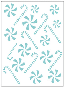 Stencil decorativo para Manualidades y decoración 21X27 NAVIDAD 783