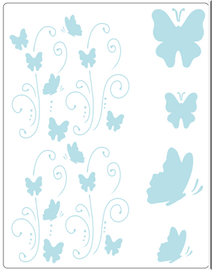 Stencil decorativo para Manualidades y decoración 21X27 TEXTURA 811