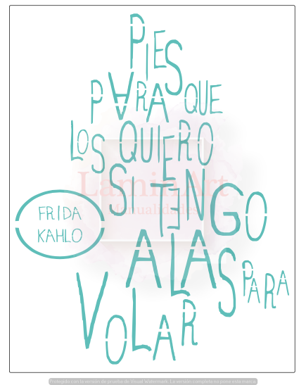 Stencil decorativo para Manualidades y decoración 21X27 FRASES 361