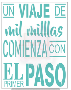 Stencil decorativo para Manualidades y decoración 21X27 FRASES 398